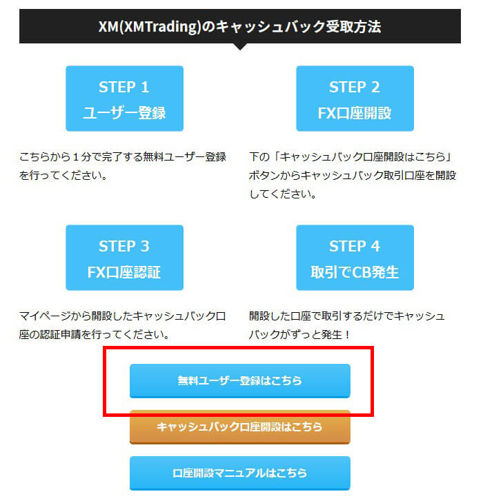 無料ユーザー登録はこちら